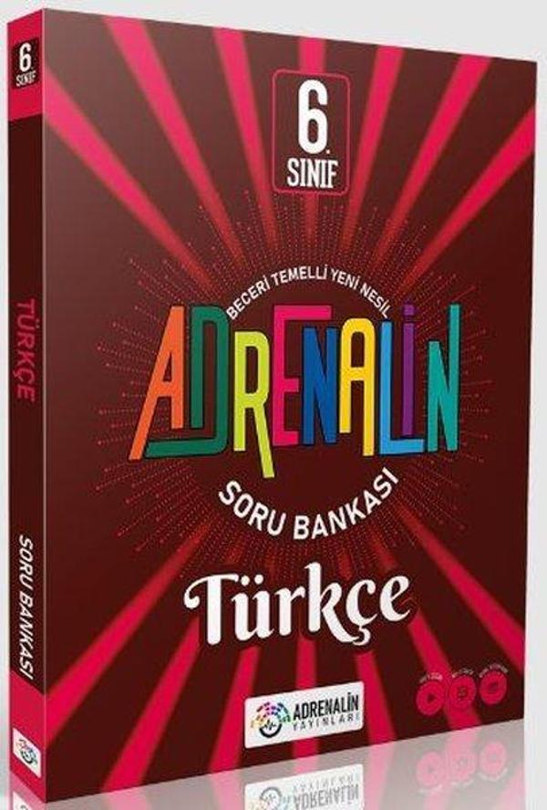 6.Sınıf Türkçe Soru Bankası - Adrenalin Yayınları - Image 1