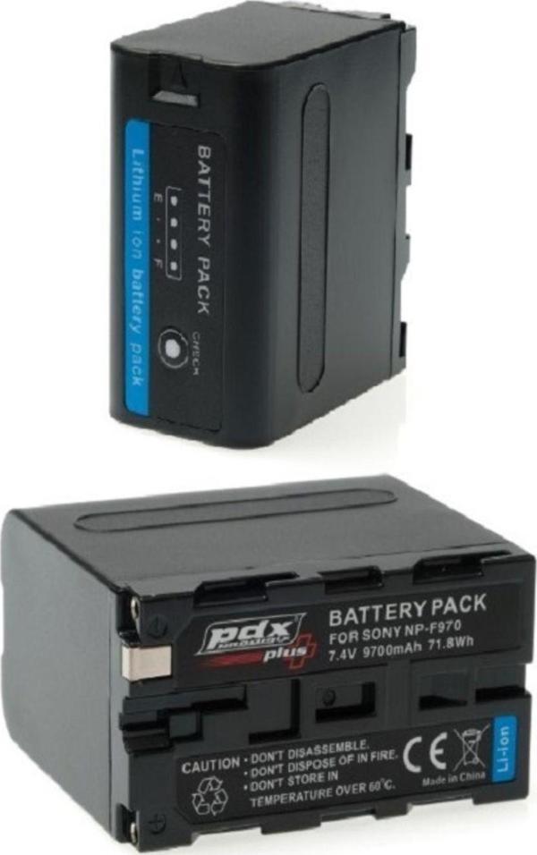 PDX Np-F970, Dcr-Trv125,  Sony Dcr-Trv203, Dcr-Trv210, Sony Dcr-Trv220 Uyumlu Kamera Bataryası - Image 1