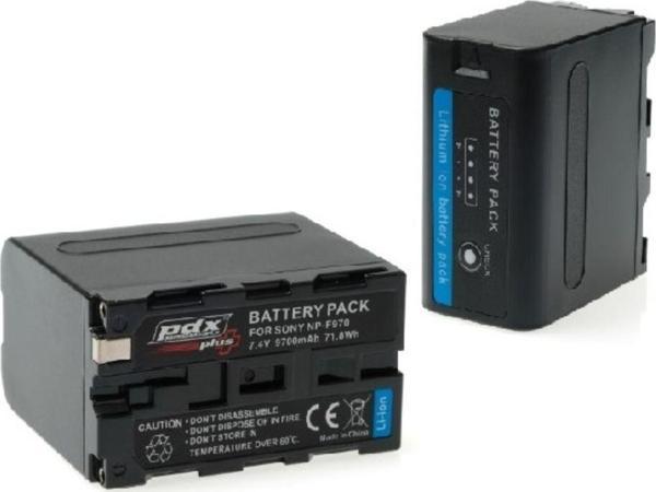 PDX Np-F970, Sony Dcr-Tru47, Sony Dcr-Trv103, Sony Dcr-Trv110, Sony Dcr-Trv120 Kamera Bataryası - Image 1