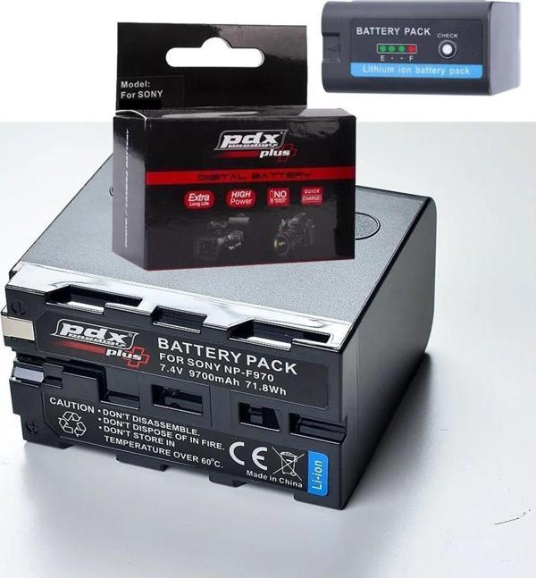 PDX Np-F970, Sony Mc2500 Kamera Bataryası - Image 1