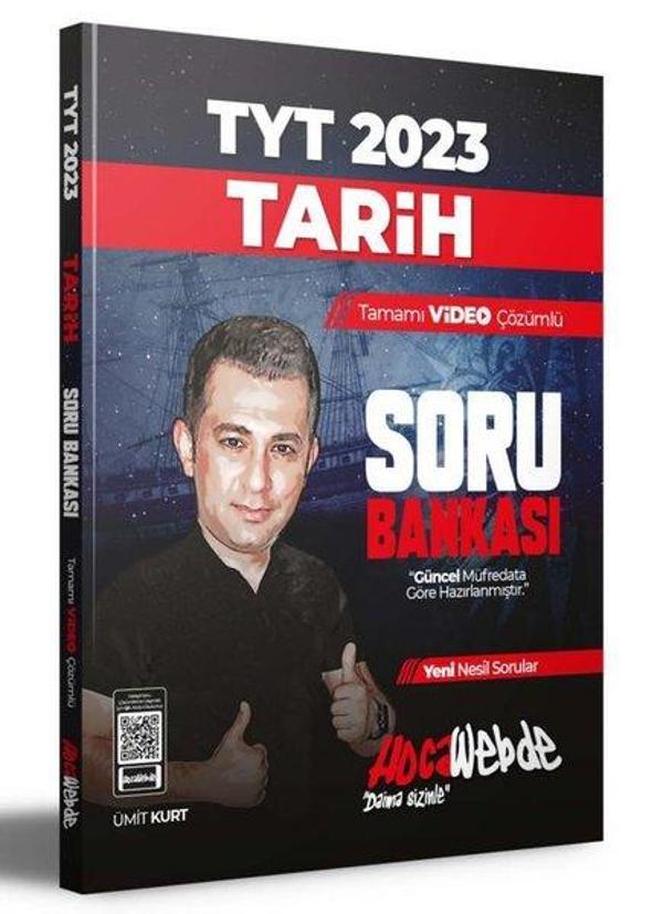2023 TYT Tarih Tamamı Video Çözümlü Soru Bankası - Hoca Webde Yayınları - Image 1