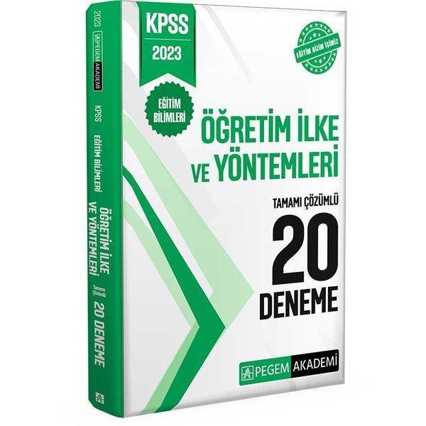 2023 KPSS Eğitim Bilimleri Öğretim İlke ve Yöntemleri 20 Deneme - Pegem Akademi Yayıncılık - Image 1