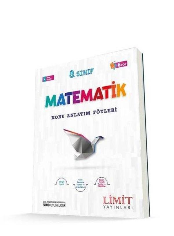 8.Sınıf Matematik Konu Anlatım Föyleri - Limit Yayınları - Image 1