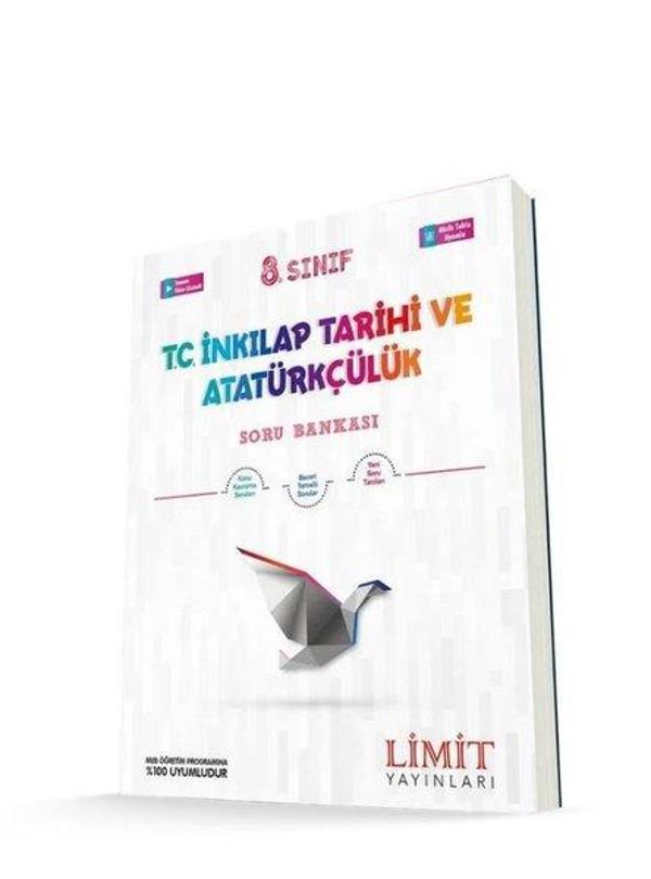 8.Sınıf T.C. İnkılap Tarihi ve Atatürkçülük Soru Bankası - Limit Yayınları - Image 1