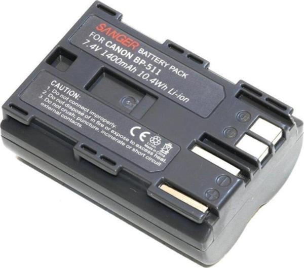 SANGER Bp-511 Canon Kamera Uyumlu Batarya - Image 1