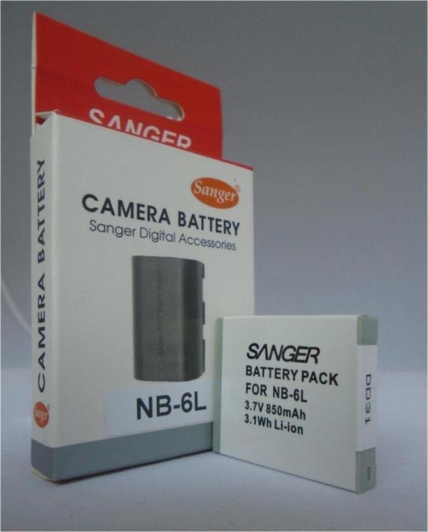 SANGER Canon Powershot D10, N, Sx280, Sx170 Bataryası - Image 1