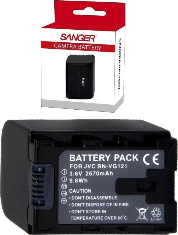 SANGER Jvc Everio Gz-Ex310, Jvc Everio Gz-Ex315, Jvc Everio Gz-Ex355, Jvc Everio Gz-Ex510, Bataryası - Image 1