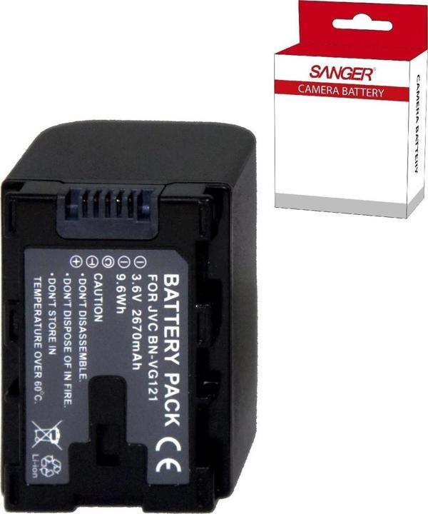 SANGER Jvc Gz-Hd520, Jvc Gz-Hd620, Jvc Gz-Mg750, Jvc Gz-Hm300, Jvc Gz-Hm30, Jvc Gz-Hm320 Bataryası - Image 1