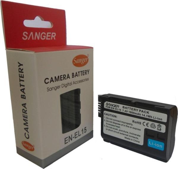 SANGER Nikon D750 Batarya, Nikon D750 Fotoğraf Makinesi Bataryası - Image 1