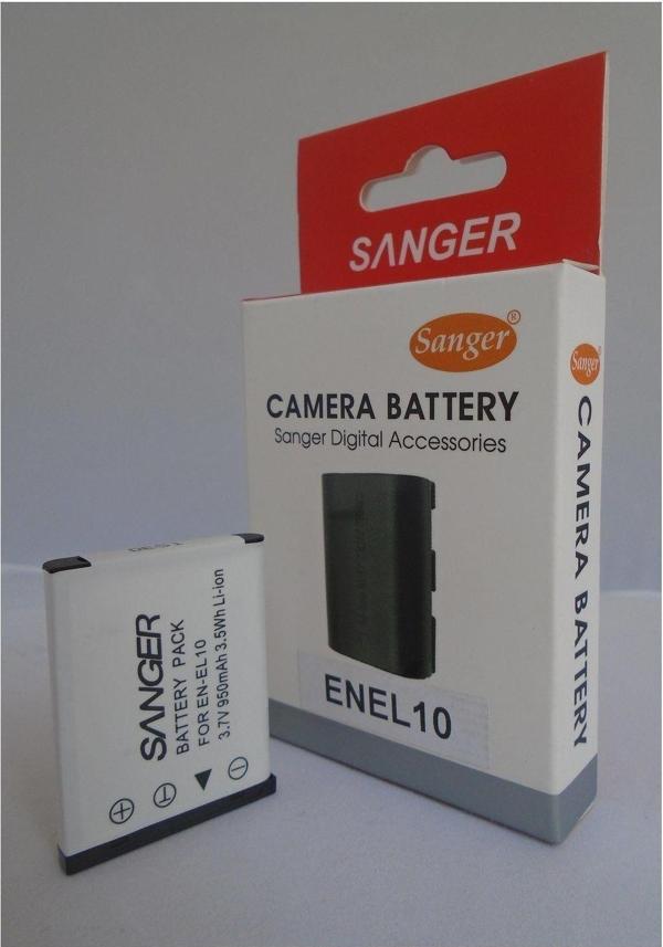 SANGER Nikon En-El10 Coolpix S520 Bataryası - Image 1