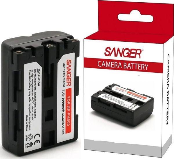 SANGER Sony Alpha A200, Sony Alpha Uyumlu A300 Dslr Bataryası - Image 1