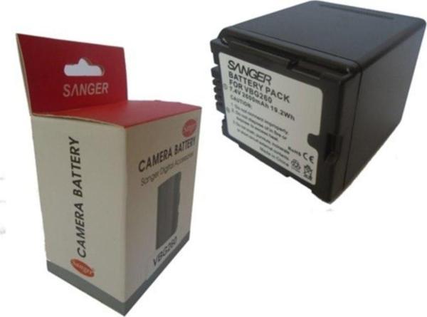 SANGER Panasonic Mdh1 Bataryası, Vbg260 Batarya, Panasonic Mdh1 Kamera Bataryası - Image 1