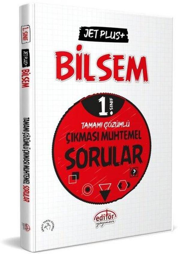 1.Sınıf Bilsem Jet Plus Tamamı Çözümlü Çıkması Muhtemel Sorular - Editör - Image 1