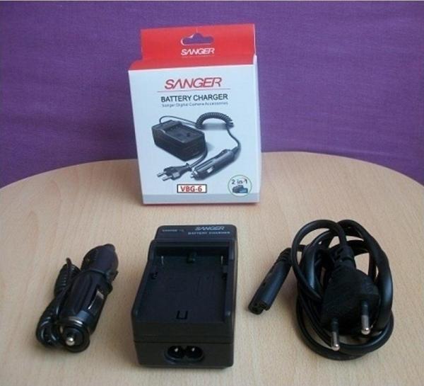 SANGER Panasonic Vbg6 Şarj Cihazı, Şarj Aleti - Image 1