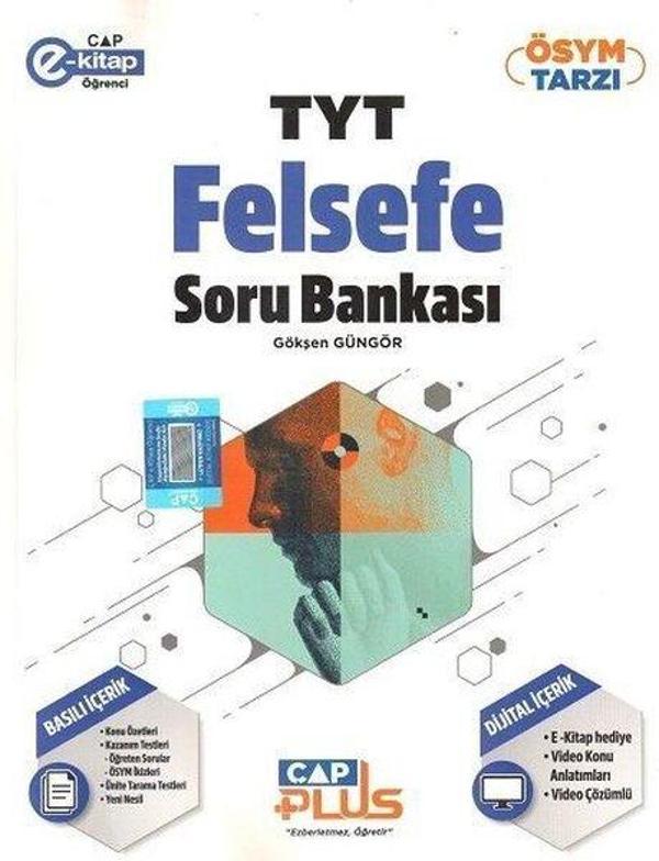 2023 TYT Felsefe Plus Soru Bankası - Çap Yayınları - Image 1