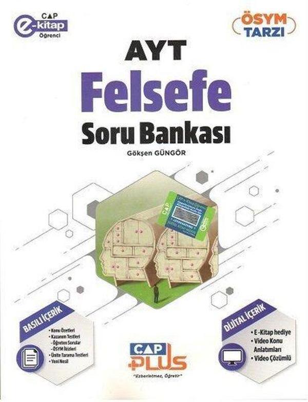 2023 AYT Felsefe Plus Soru Bankası - Çap Yayınları - Image 1