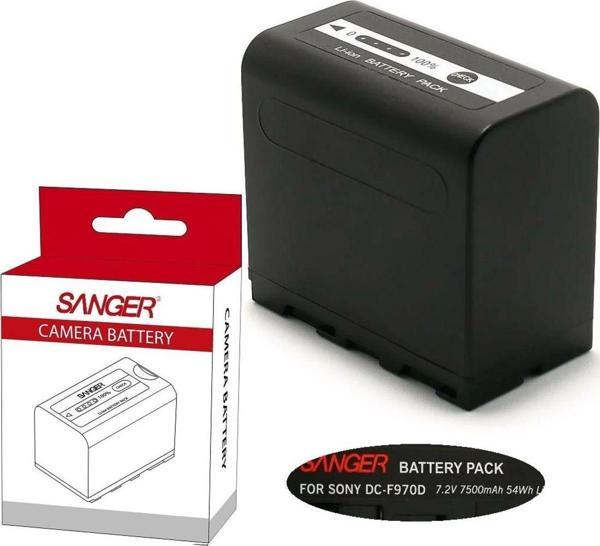 SANGER Sony Mc2000, Mc1500, Hd1000 Uyumlu Kamera Bataryası - Image 1