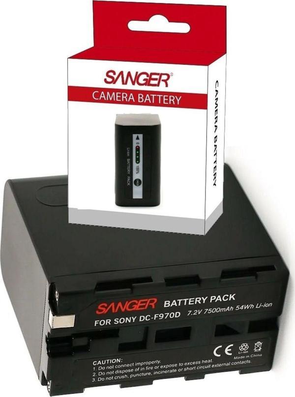 SANGER Sony Nx200, Nx100, Mc2500, Mc2000 Uyumlu Kamera Bataryası - Image 1