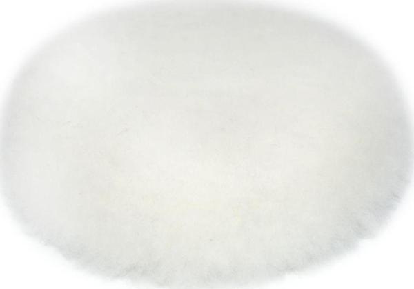 Brio Beyaz Kuzu Postu Yün Keçe 160Mm - Image 1