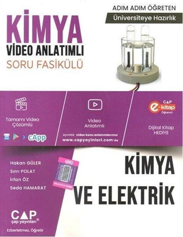 Kimya ve Elektrik Konu Anlatımlı Soru Bankası - Çap Yayınları - Image 1