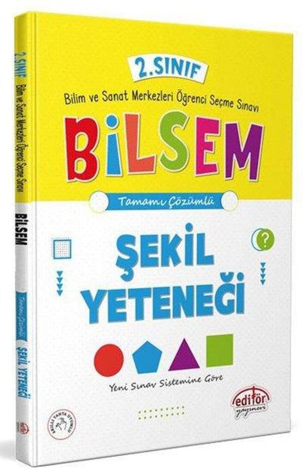 2.Sınıf BİLSEM Hazırlık Şekil Yeteneği - Editör - Image 1