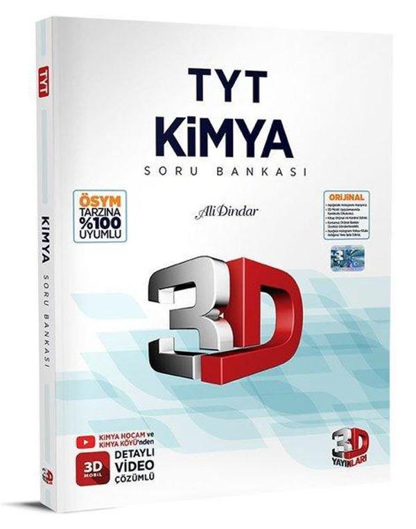 2023 TYT Kimya Soru Bankası - 3D Yayınları - Image 1