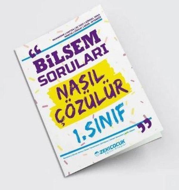 1.Sınıf Bilsem Soruları Nasıl Çözülür - Zeki Çocuk Yayınları - Image 1