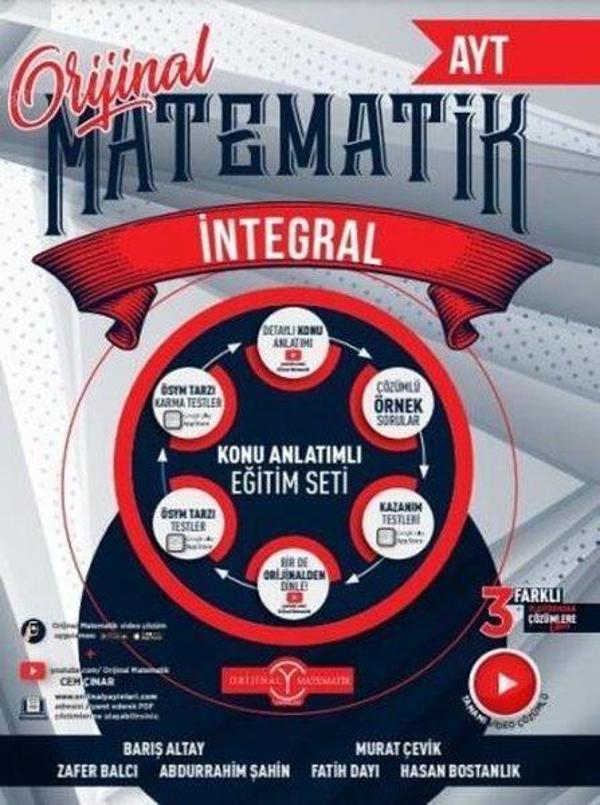 AYT İntegral Konu Anlatımlı Eğitim Seti - Orijinal Yayınları - Image 1