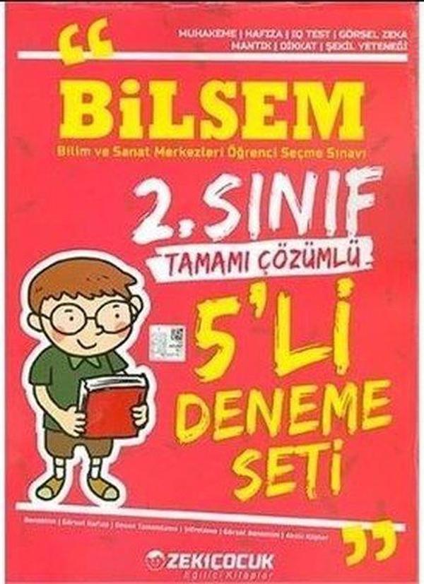 3.Sınıf Bilsem Tamamı Çözümlü 5'li Deneme - Zeki Çocuk Yayınları - Image 1