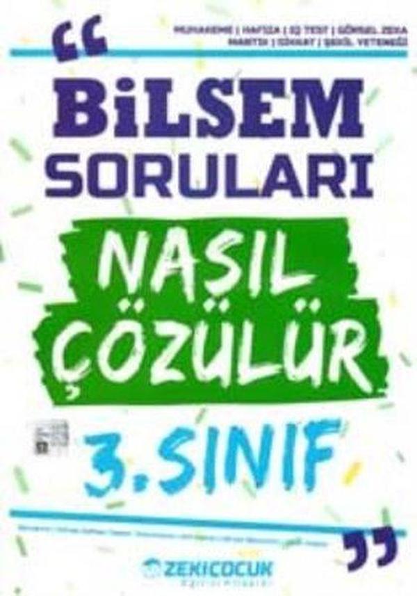 3.Sınıf Bilsem Soruları Nasıl Çözülür - Zeki Çocuk Yayınları - Image 1