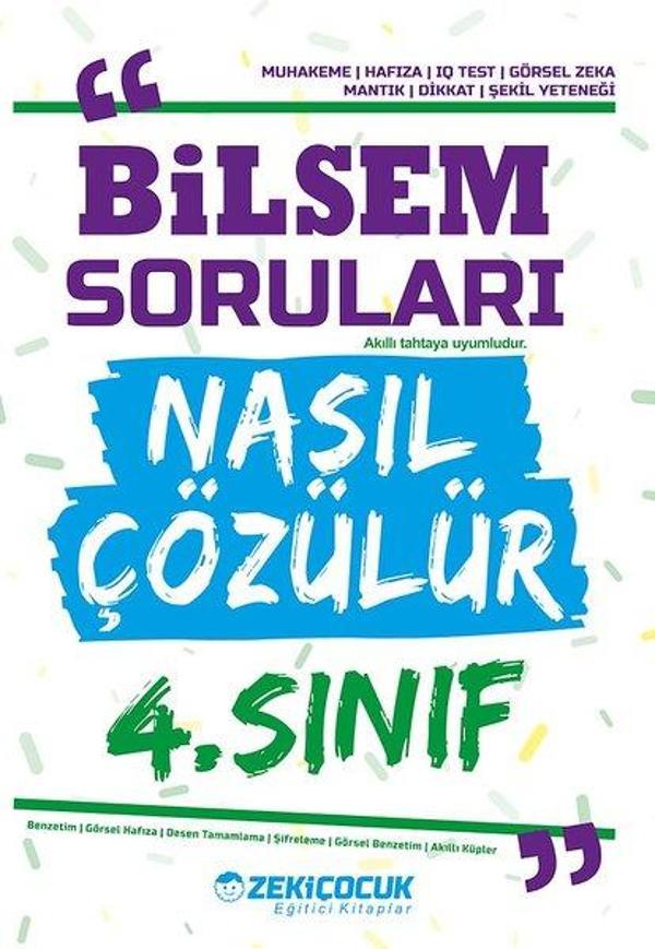 4.Sınıf Bilsem Soruları Nasıl Çözülür - Zeki Çocuk Yayınları - Image 1