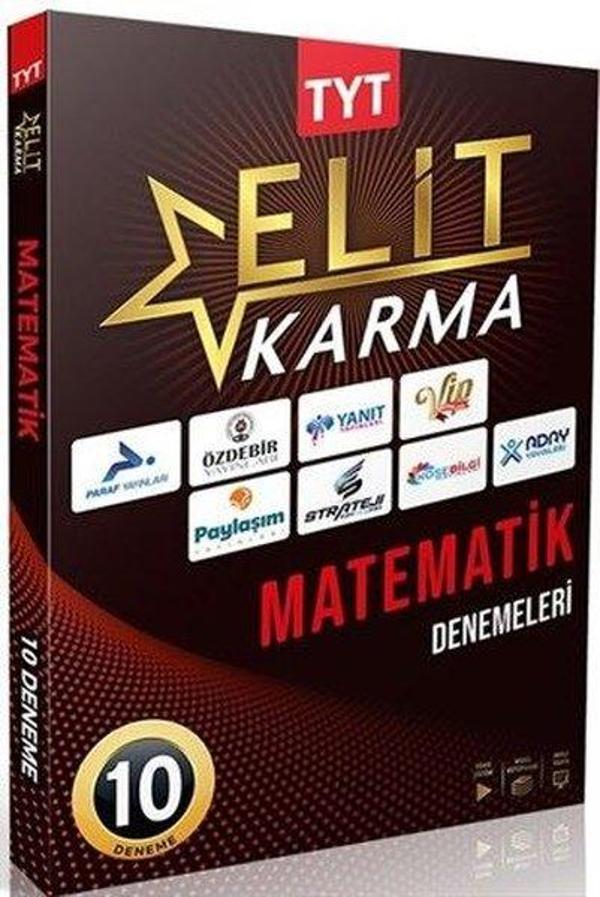 TYT Matematik Elit Karma 10 Deneme - PRF Paraf Yayınları - Image 1
