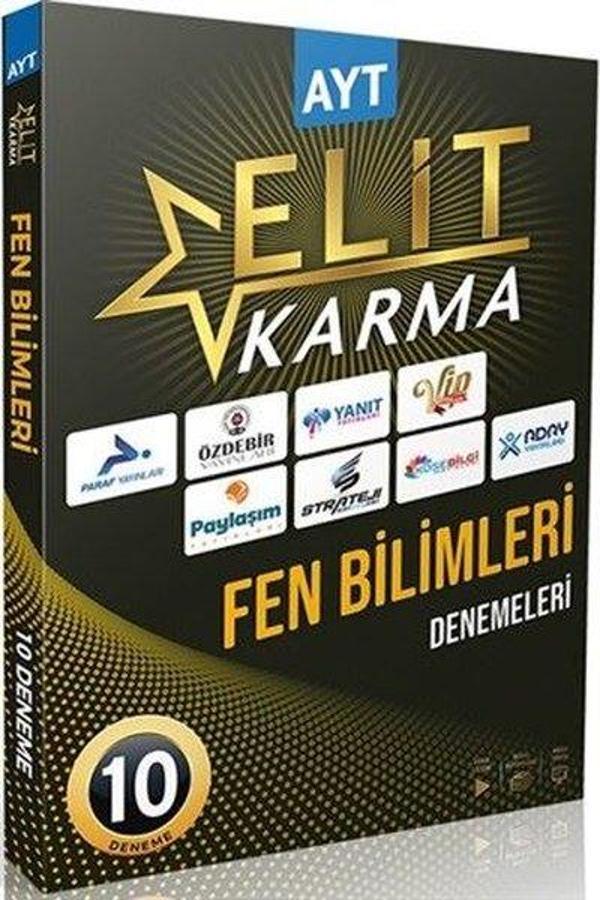AYT Fen Bilimleri Elit Karma 10 Deneme - PRF Paraf Yayınları - Image 1