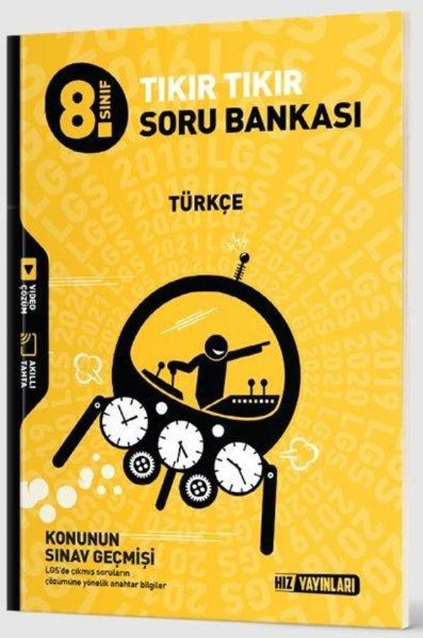 8.Sınıf Türkçe Tıkır Tıkır Soru Bankası - Hız Yayınları - Image 1