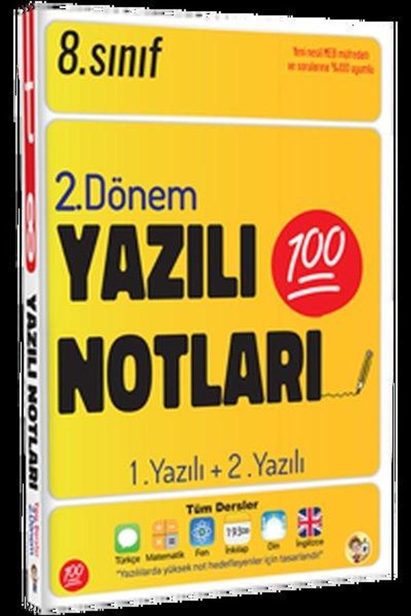 8.Sınıf Yazılı Notları 2.Dönem 1+2.Yazılı - Tonguç Akademi - Image 1
