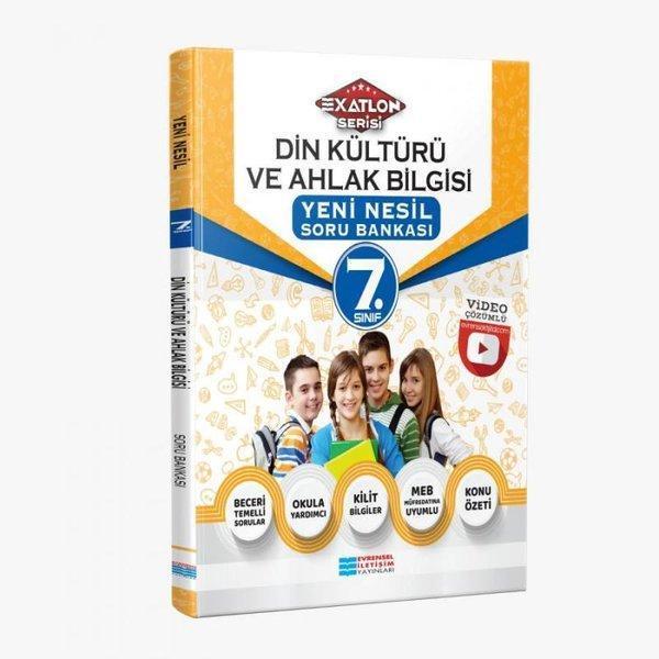 7.Sınıf Din Kültürü ve Ahlak Bilgisi Video Çözümlü Soru Bankası - Evrensel İletişim Yayınları - Image 1