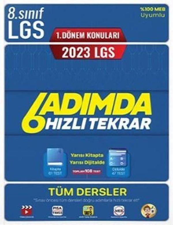 2023 8.Sınıf LGS 1. Dönem Tüm Dersler 6 Adımda Hızlı Tekrar - Tonguç Akademi - Image 1