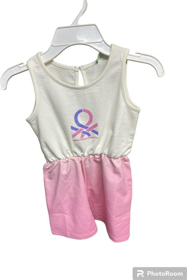 Benetton Kız Çocuk Şort Tulum - Image 1