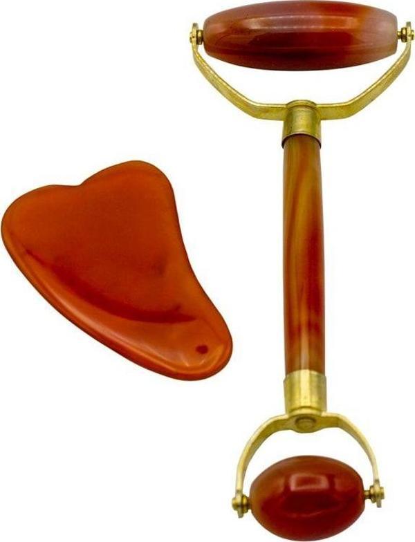 Lovely Bird Akik Roller Ve Gua Sha - Image 1