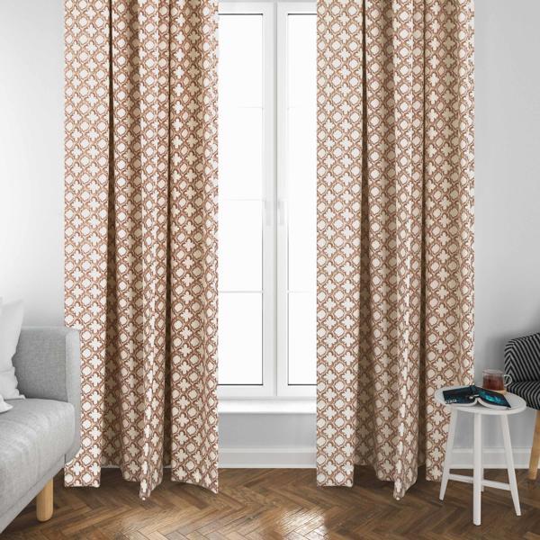Premier Home Duck Fon Perde 170X260 Kahve - Image 1