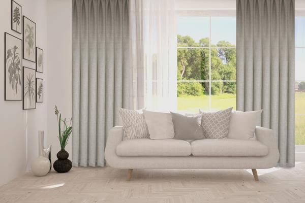 Premier Home Fon Perde 140X260 Gri - Image 1