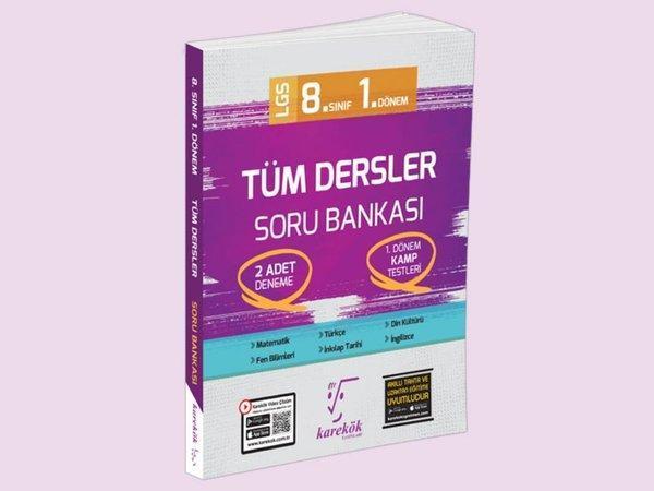 8.Sınıf LGS 1.Dönem Tüm Dersler Soru Bankası - Karekök Eğitim Yayınları - Image 1