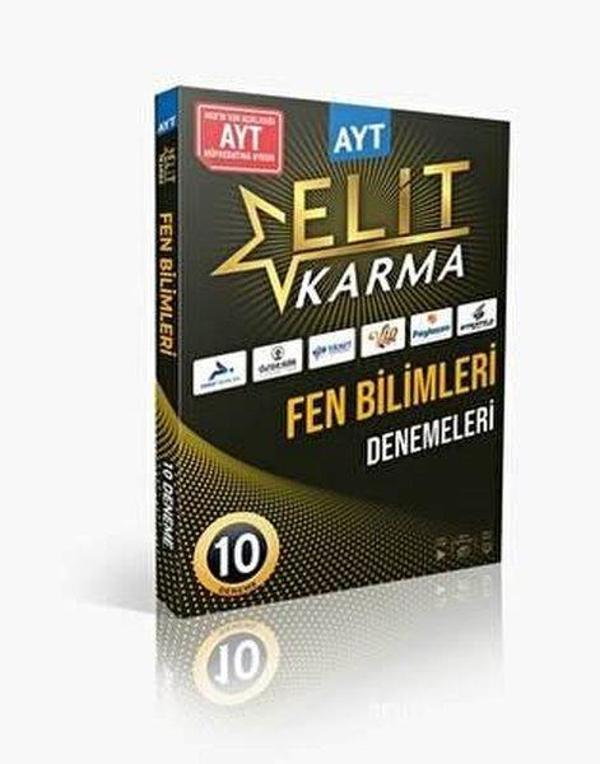 AYT Fen Bilimleri Elit Karma 10'lu Deneme - MEB Yeni Müfredat - PRF Paraf Yayınları - Image 1