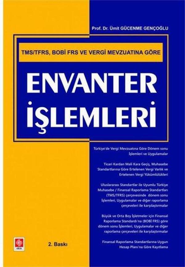 Envanter İşlemleri - TMS TFRS BOBİ ve Veri Mevzuatına Göre - Ekin Basım Yayın - Image 1