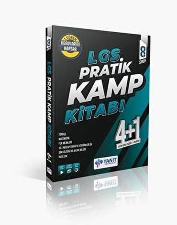 8.Sınıf LGS 1.Dönem Pratik Kamp 4+1 - Yanıt Yayınları - Image 1
