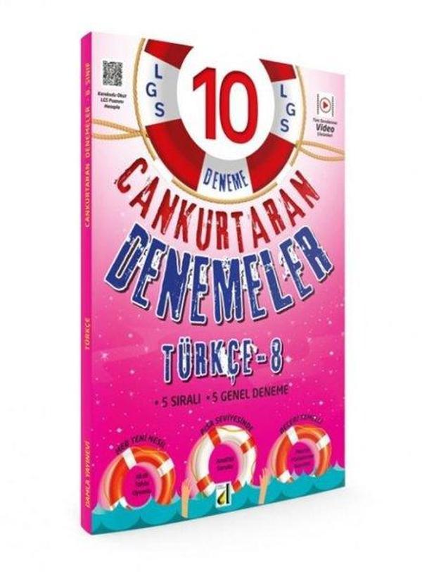 8.Sınıf Türkçe Cankurtaran Denemeler - Damla Yayınevi - Image 1