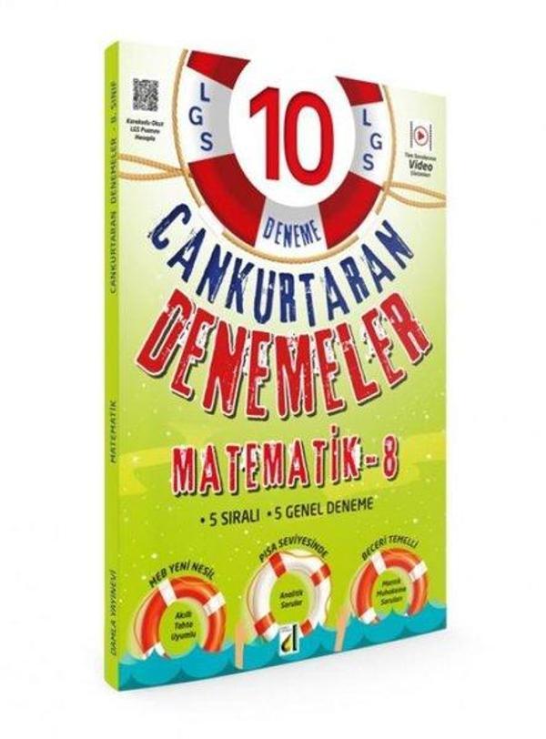 8.Sınıf Matematik Cankurtaran Denemeler - Damla Yayınevi - Image 1