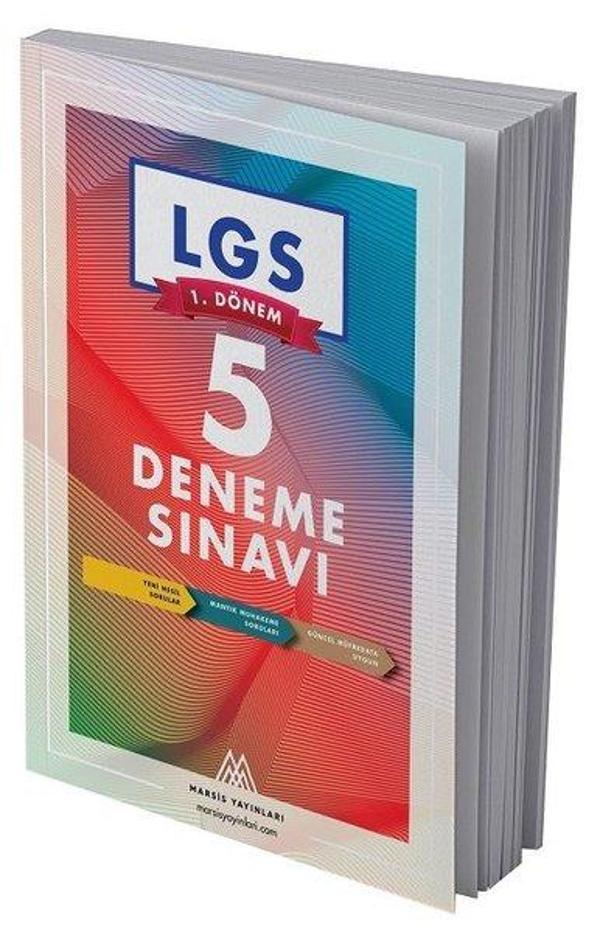 LGS 1. Dönem 5 Deneme Sınavı - Marsis Yayınları - Image 1