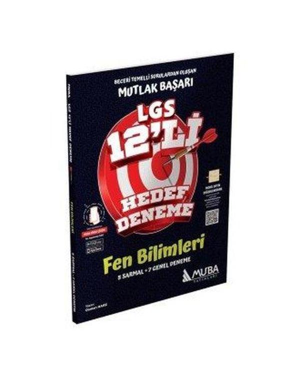 8.Sınıf LGS Fen Bilimleri 12'li Hedef Deneme - Muba Yayınları - Image 1