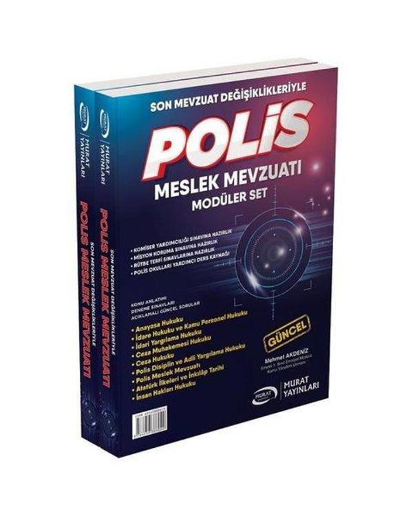 Komiser Yardımcılığı ve Misyon Koruma Modüler Set - Ankara Murat Yayıncılık - Image 1